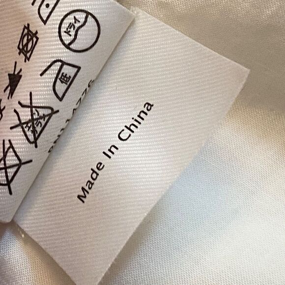 1424 3.1 Phillip Lim Size 10 Whit Lace Yoke Blouse Sleeveless New - Picture 9 of 10